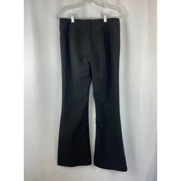 Joyce Leslie Women’s Black Dress Pants Size 1P Stretch Flare Career Work Office - Picture 1 of 8
